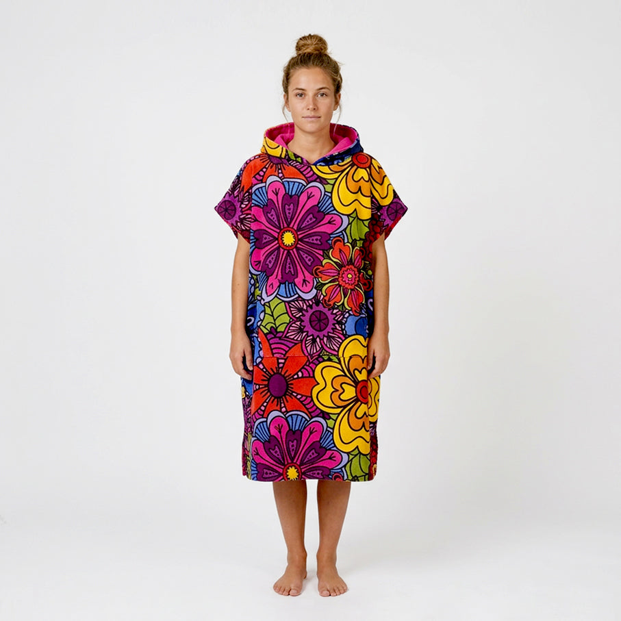 Poncho Floral