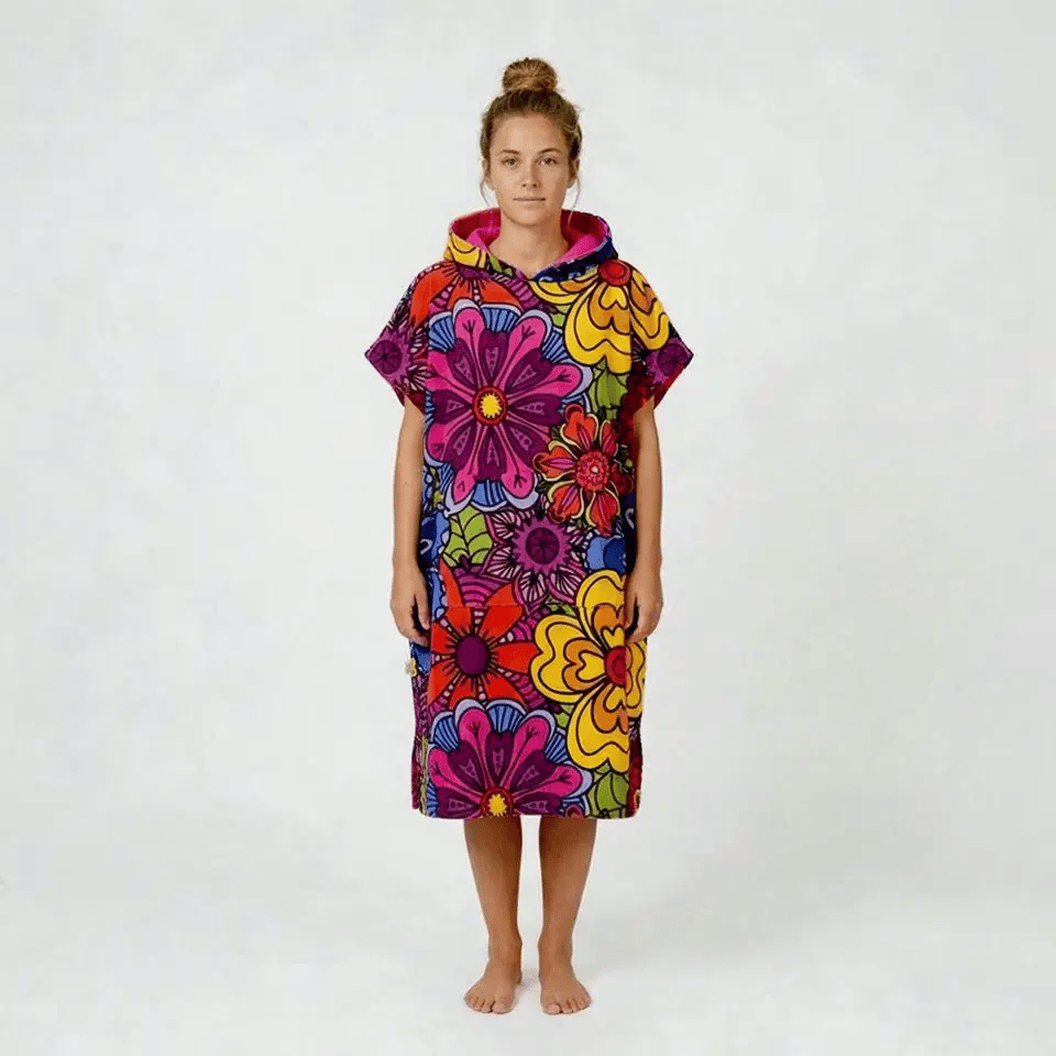 Poncho Floral