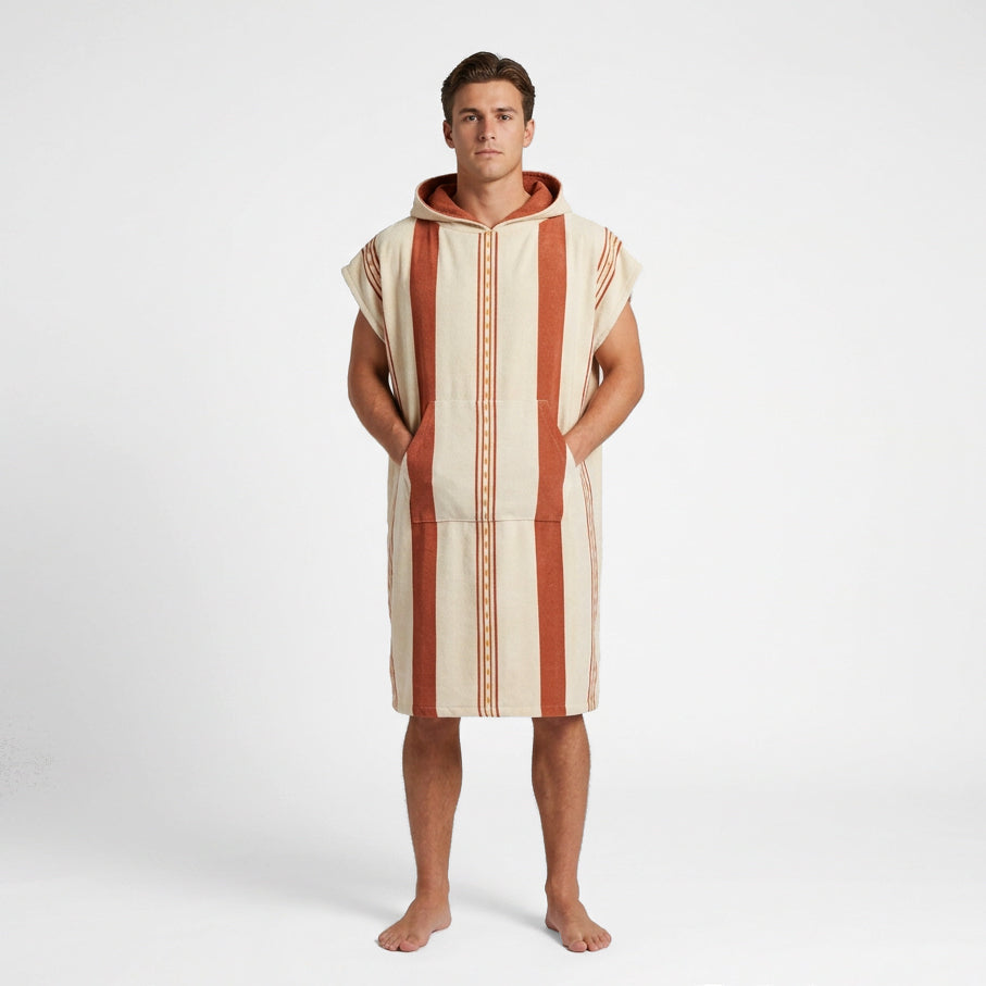 Poncho Vertical Strips