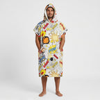 Poncho Comic White
