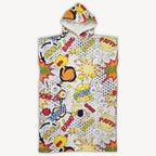 Poncho Comic White